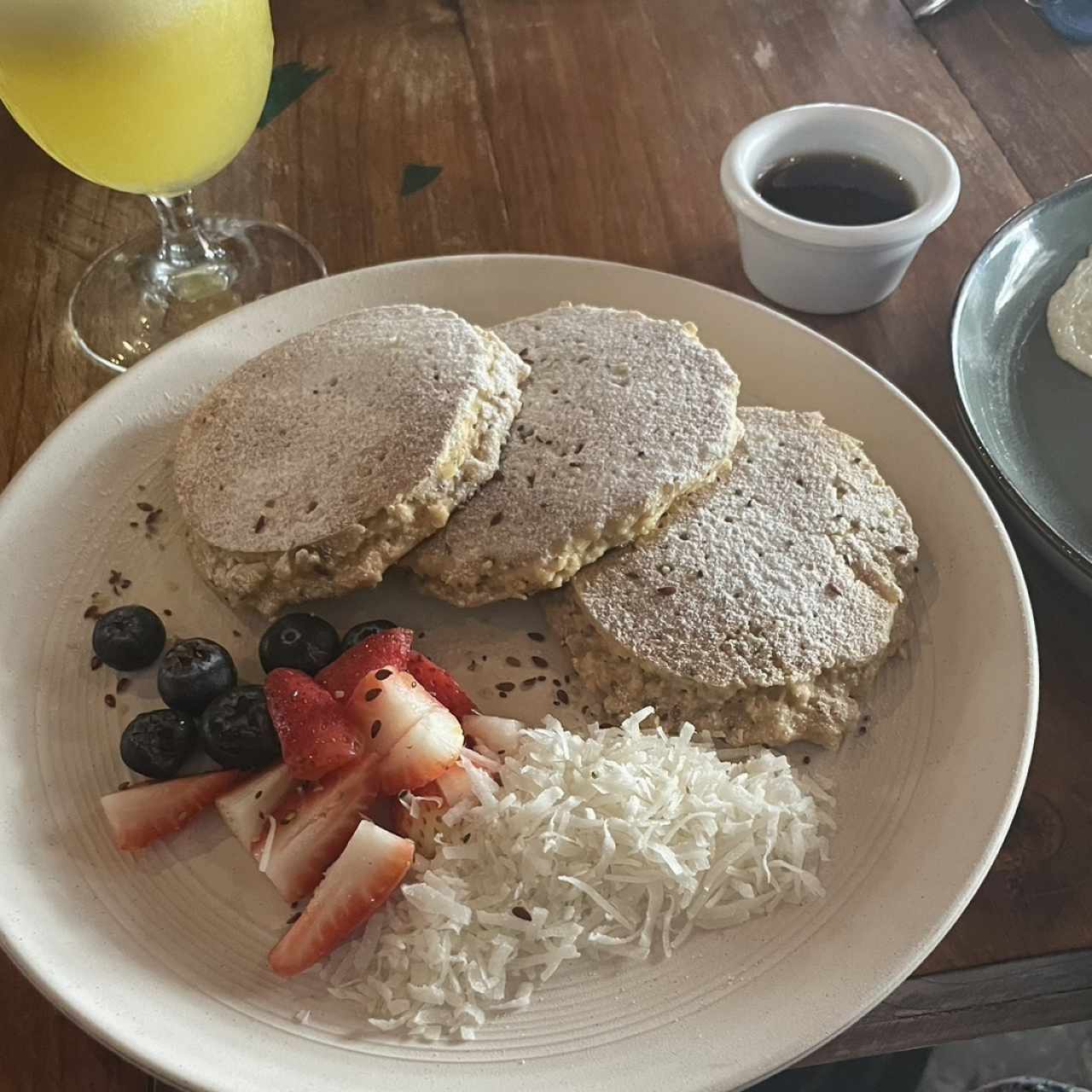 Pancakes de avena 