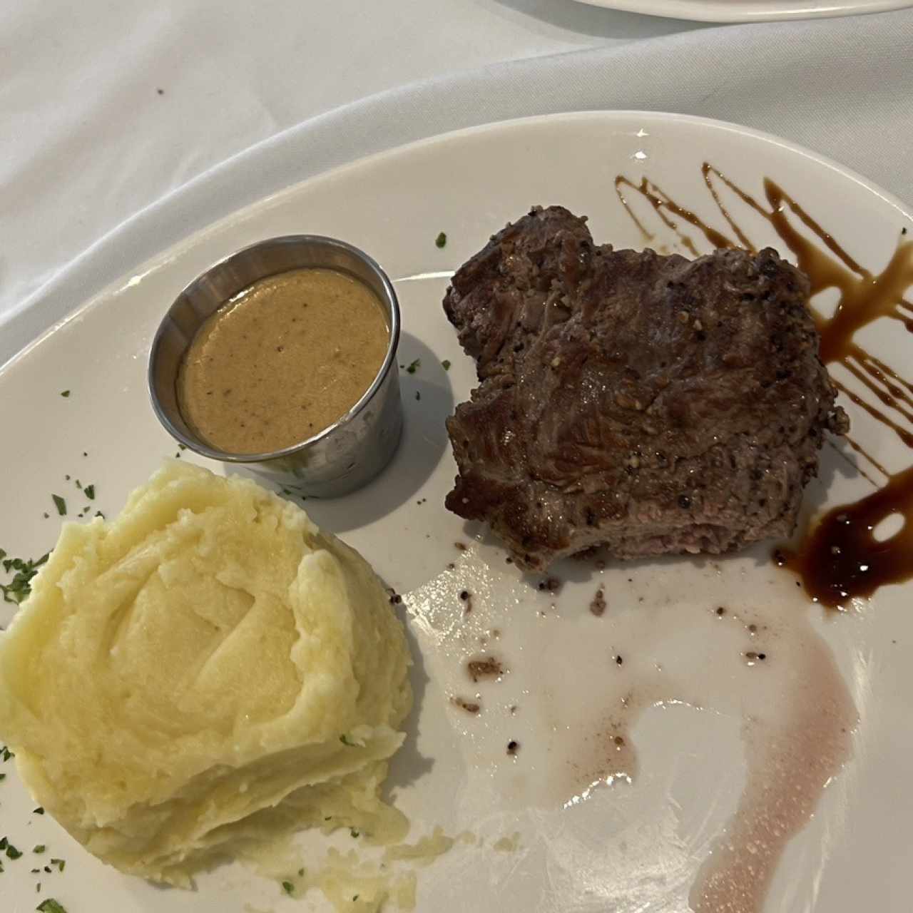 STEAK AU POIVRE