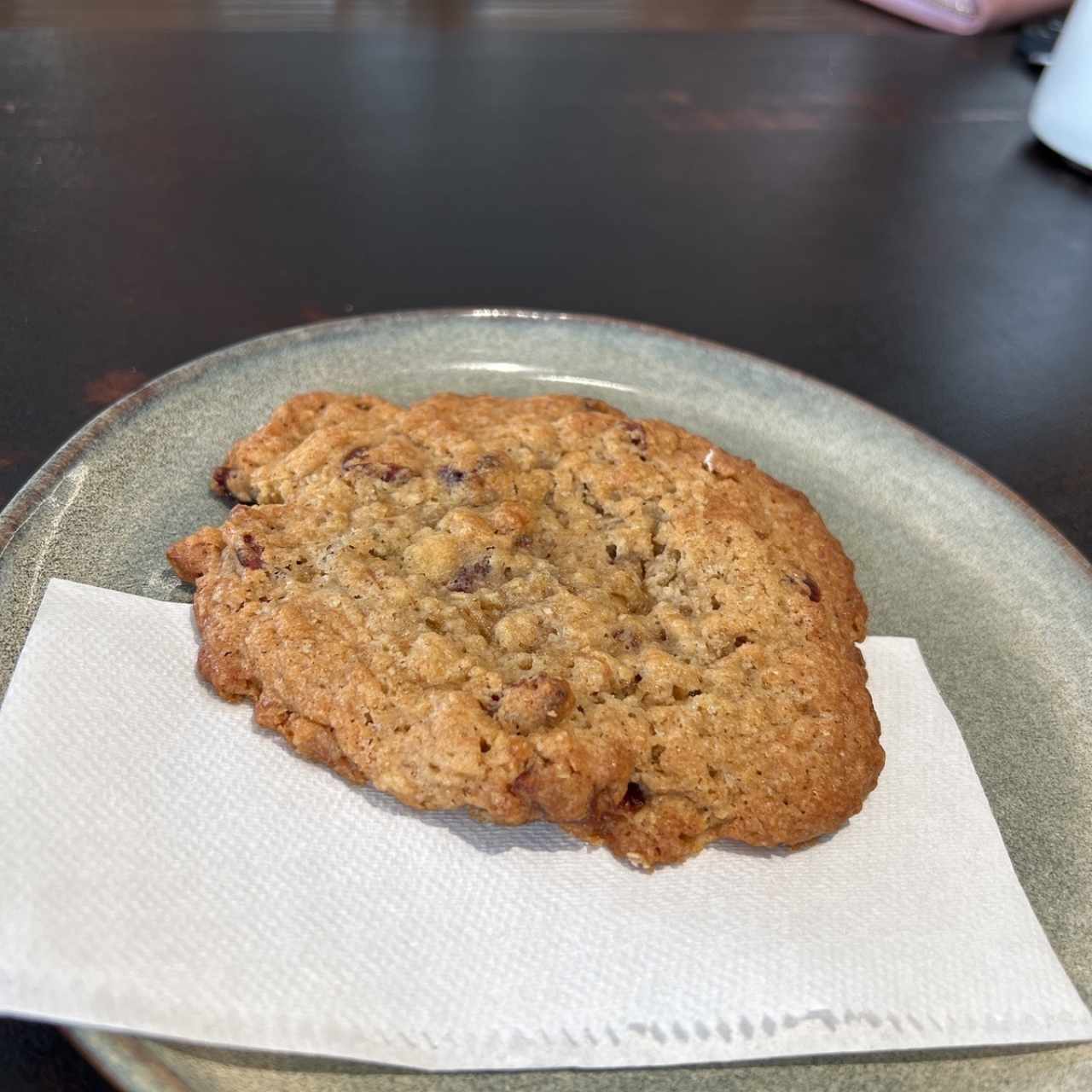 Galleta de avena con frutos rojos 