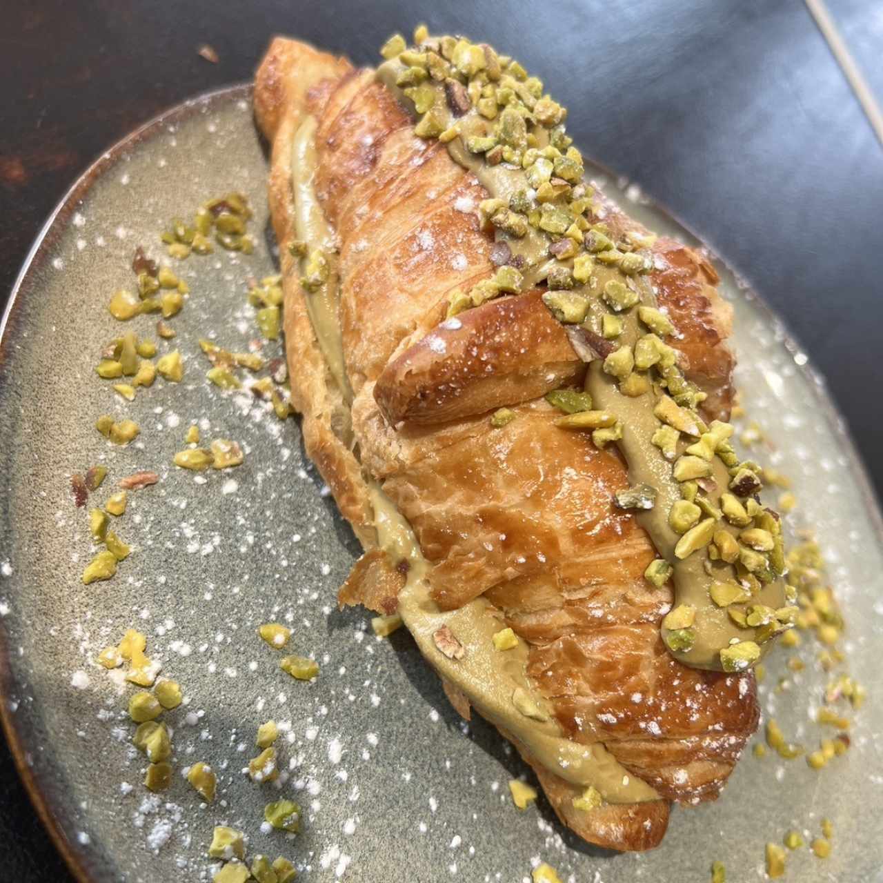 Croissant de pistacho