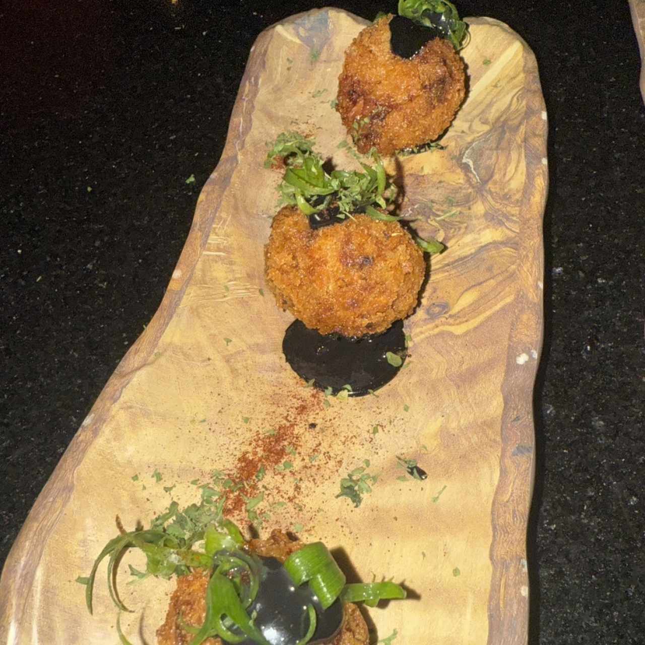Croquetas de Jamón serrano con Alioli Rostizado