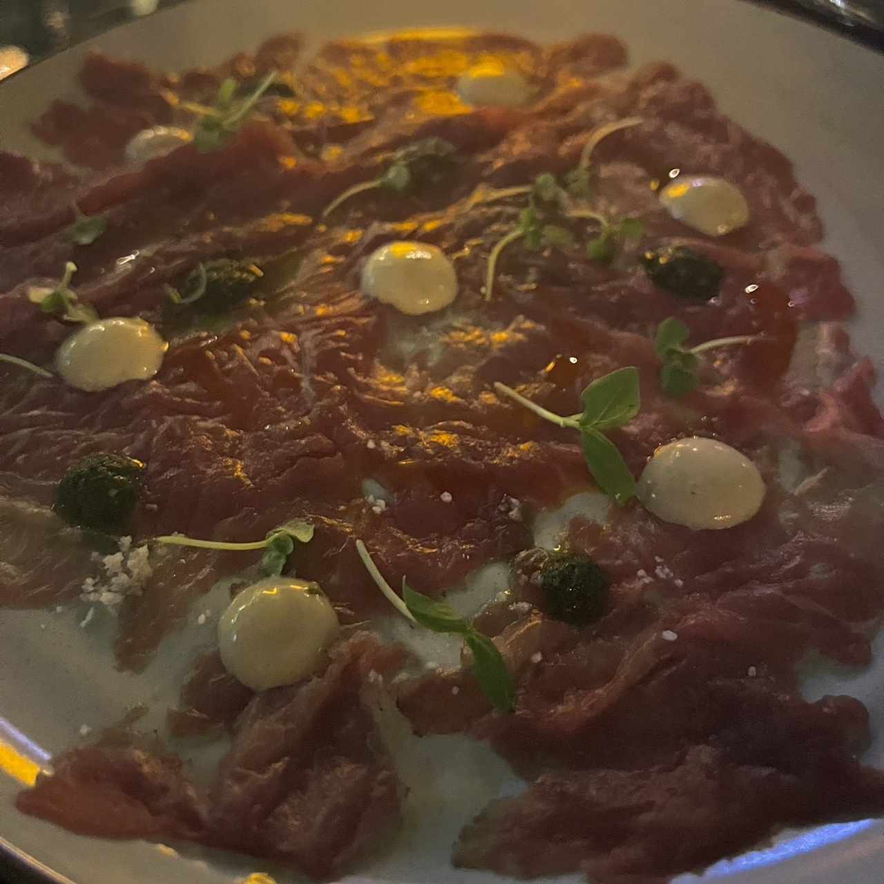 Carpaccio de Res