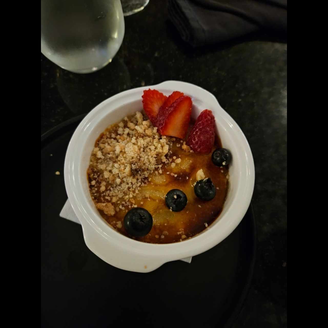 creme brulee de naranja