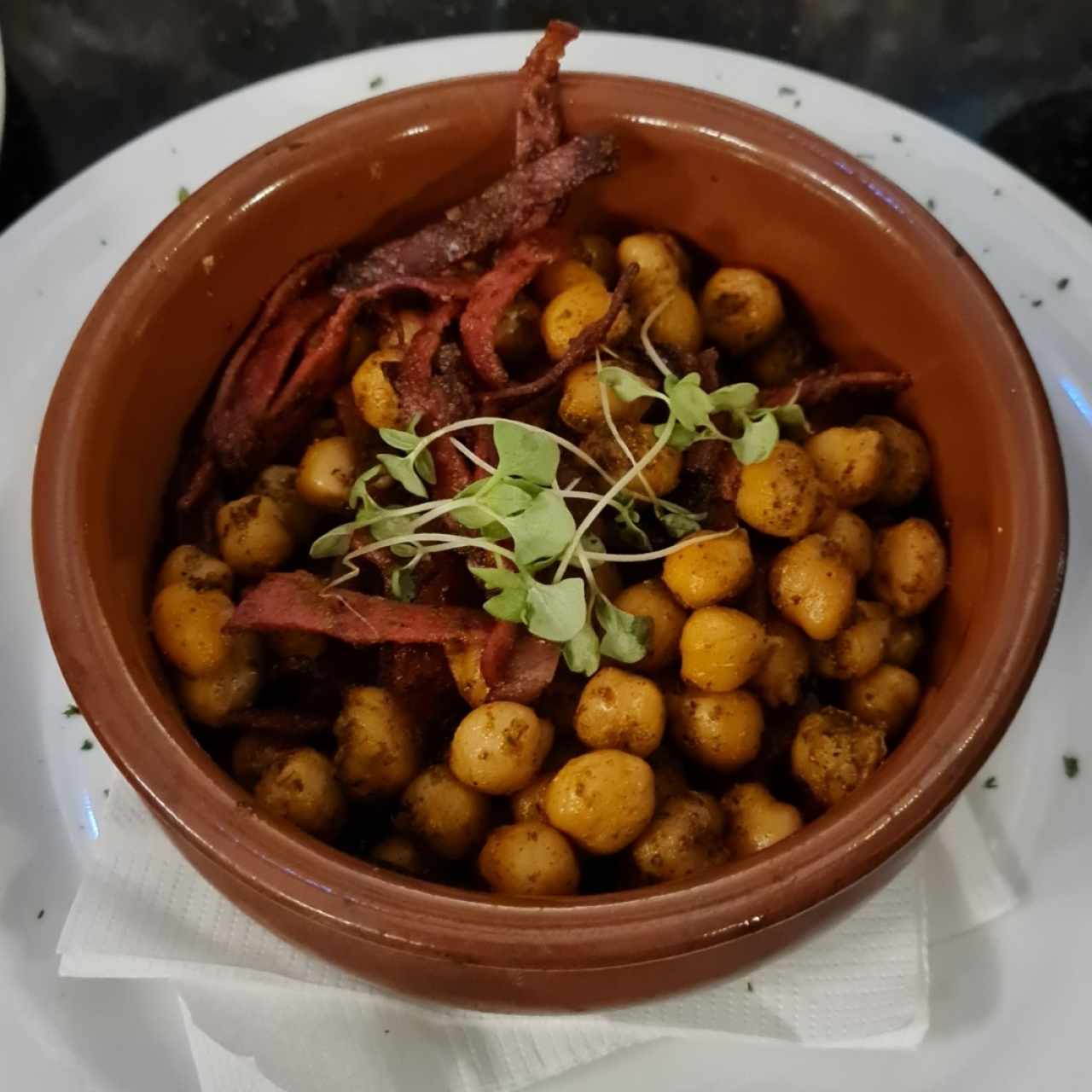 garbanzos con chorizo