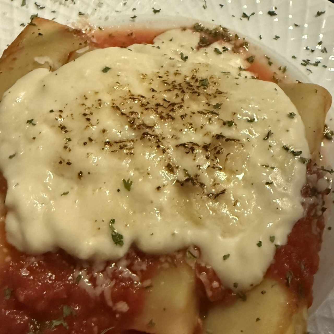 Canelones de osobuco
