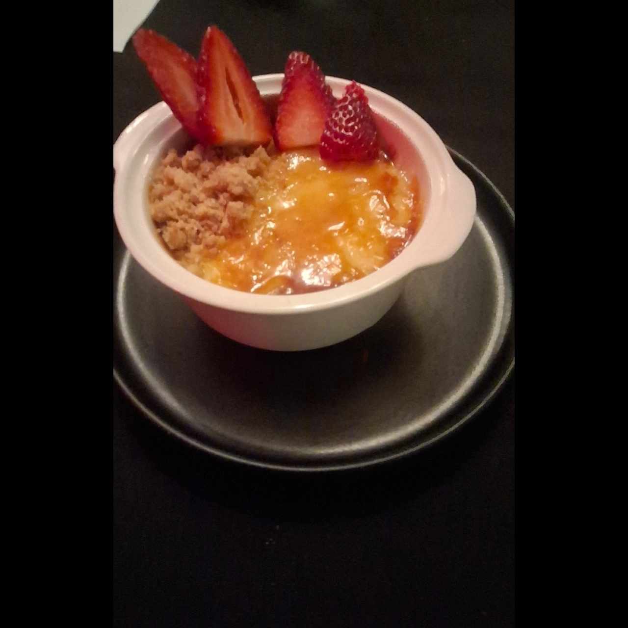 creme brulee de naranja