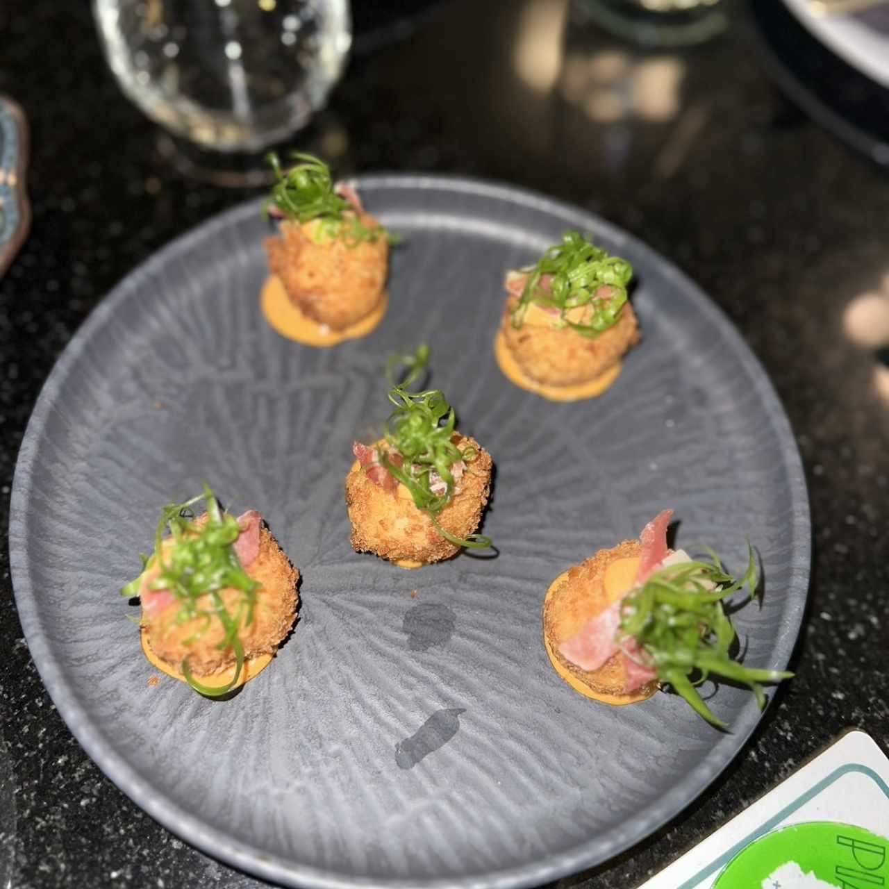 Croquetas de Jamón serrano con Alioli Rostizado