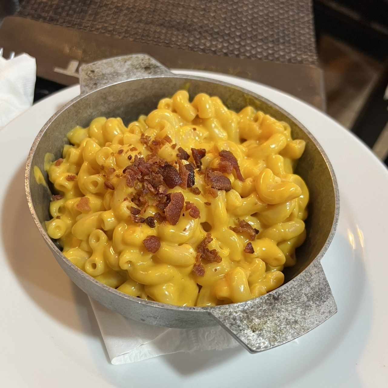 MAC Y CHEESE DE POLLO *OPCIÓN CON CARNE