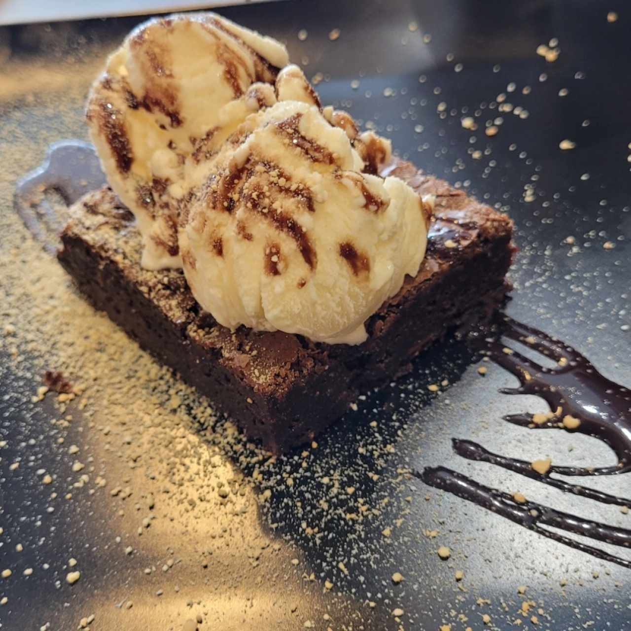 Brownie Havana Mia con helado