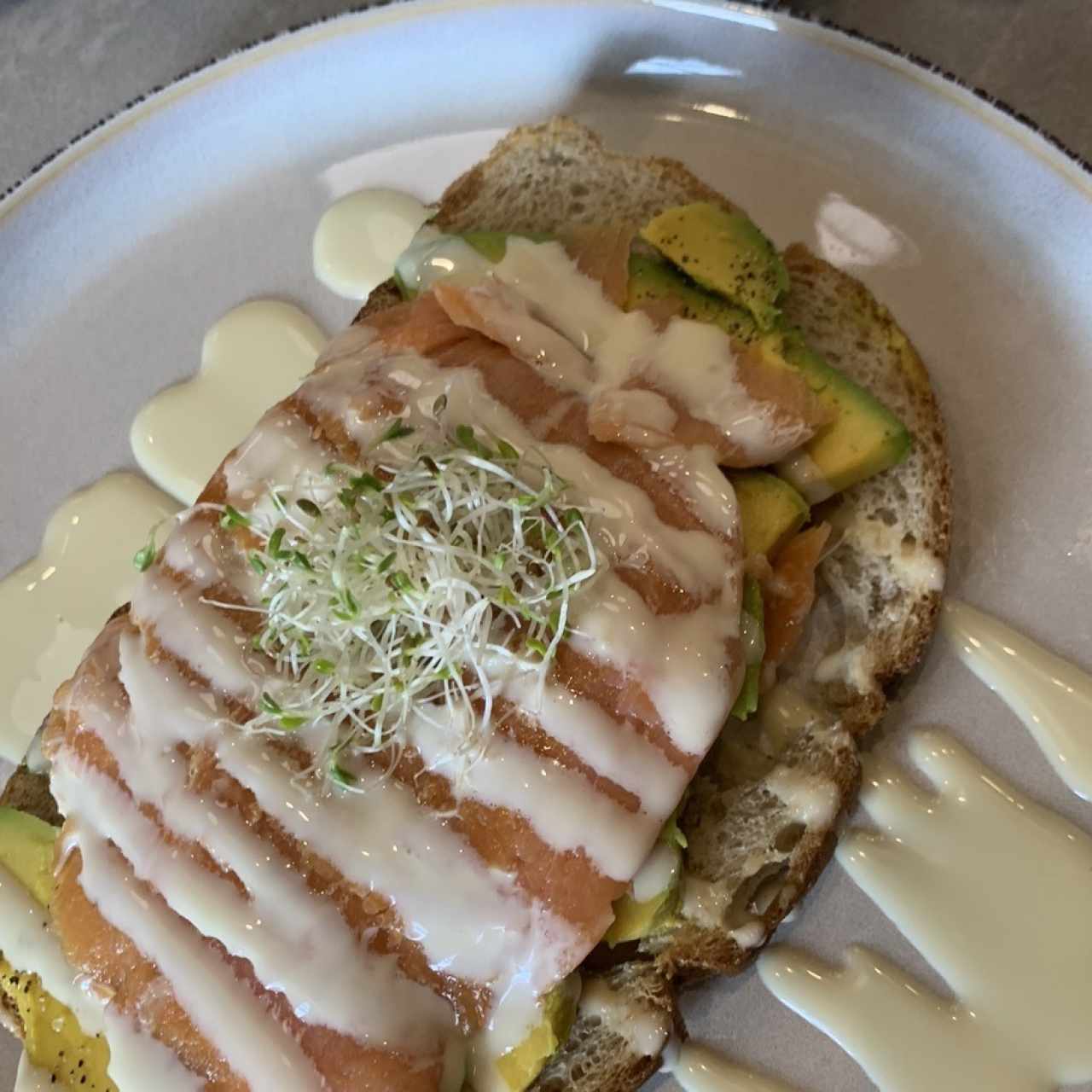 Breakfast - Salmon Avo Toast