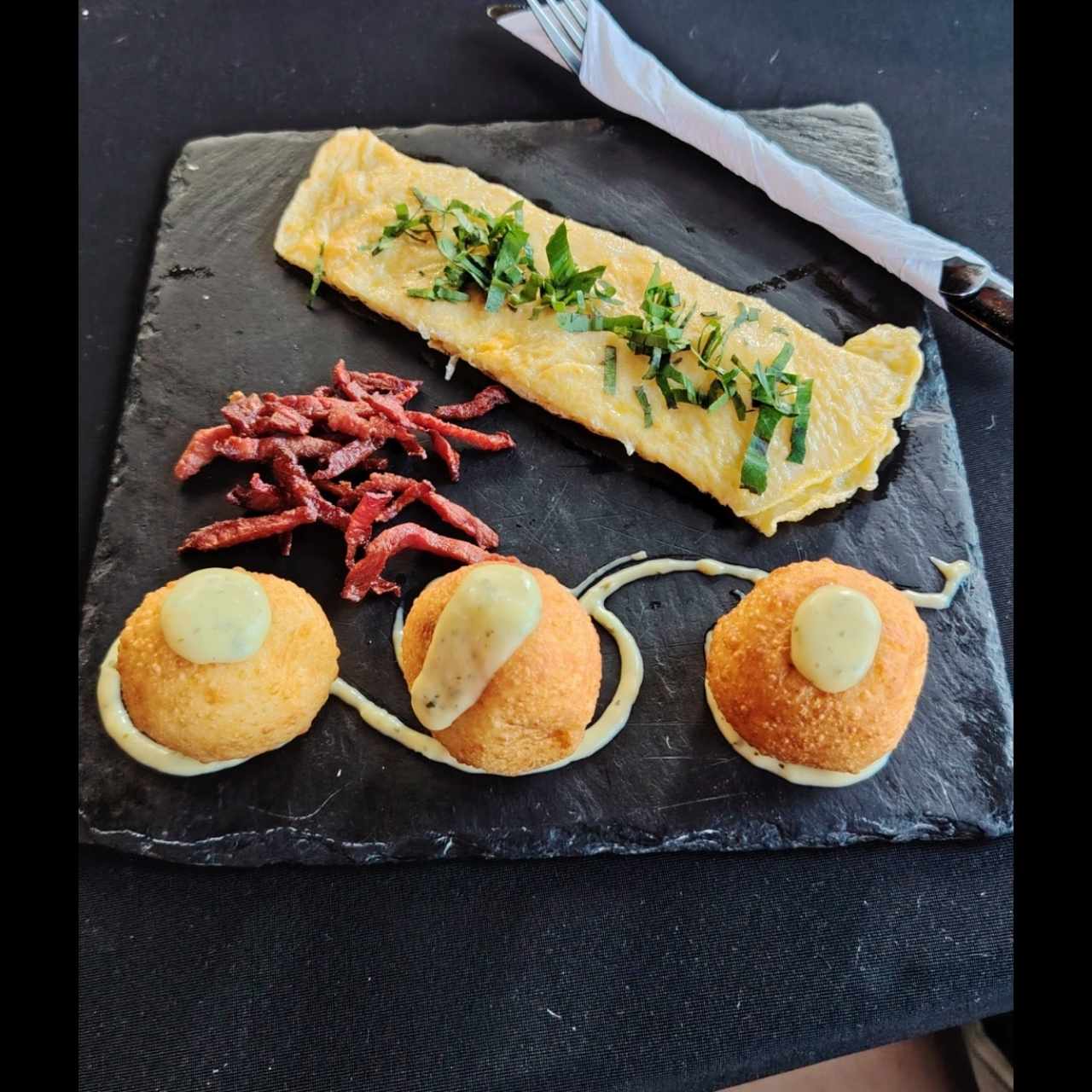 Croquetas de yuca 