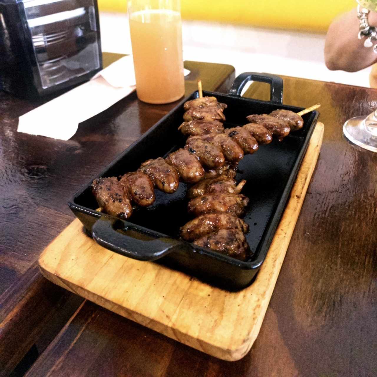 Pinchos de Corazon de Gallina, tienes que probarlos