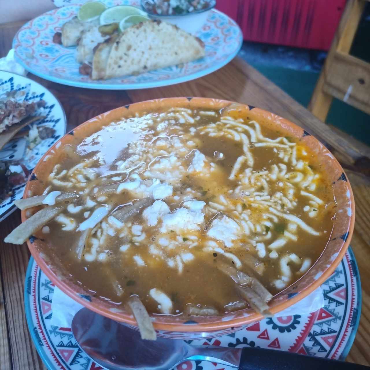 sopa de tortillas 