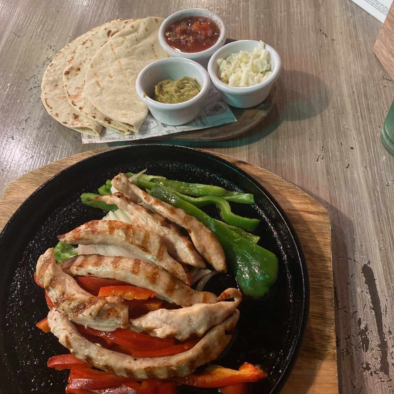 Fajitas de Pollo