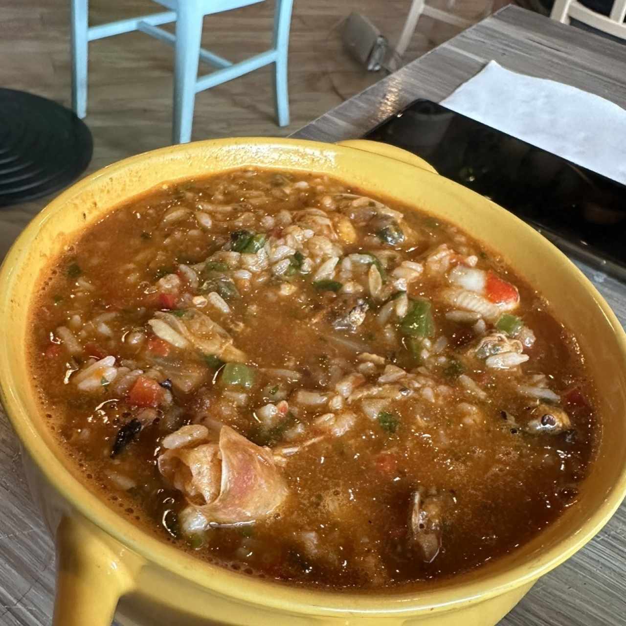 Sopa de mariscos