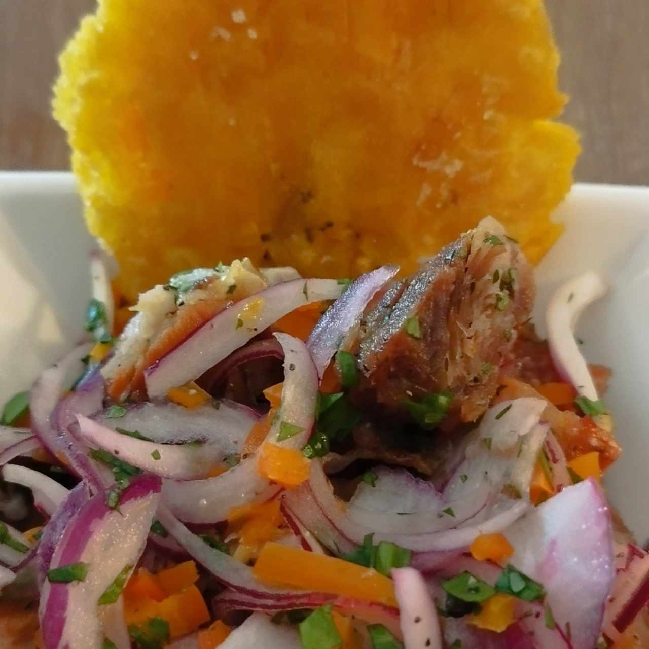 ceviche chicharron