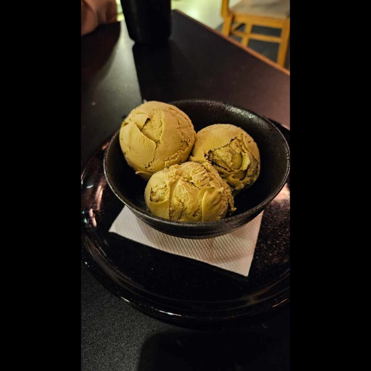 helado de matcha