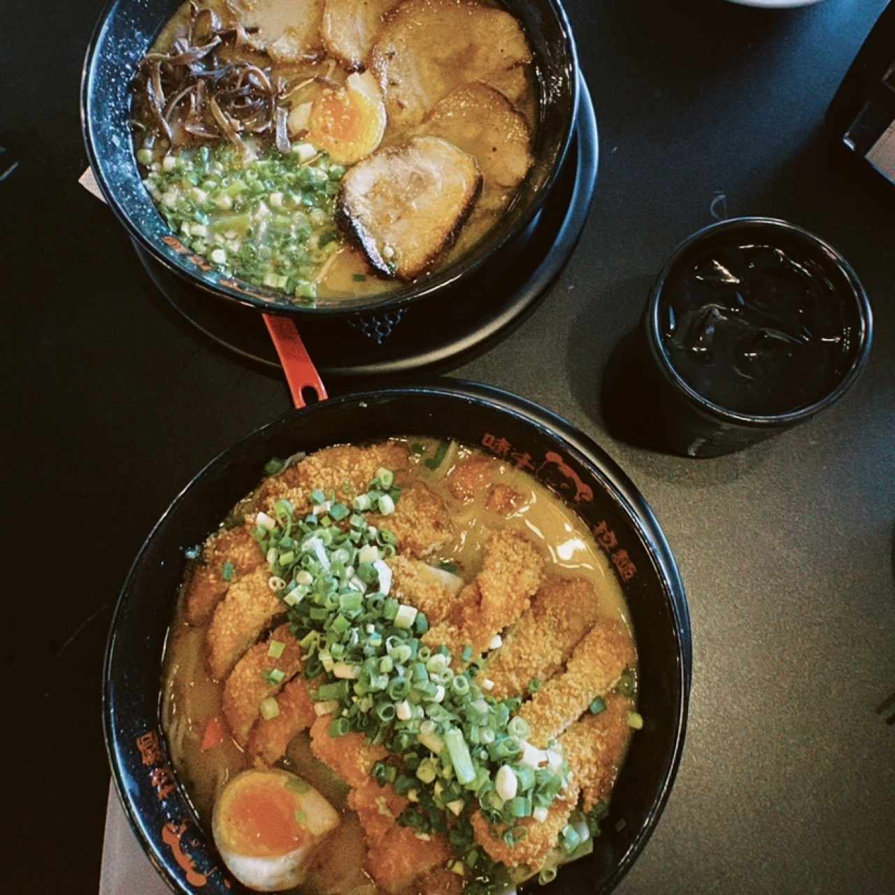 Chasyu ramen y chickenkatsu ramen