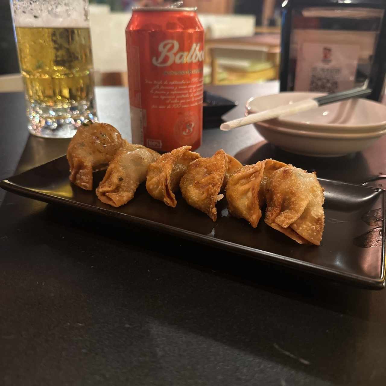 Deepfry gyozas