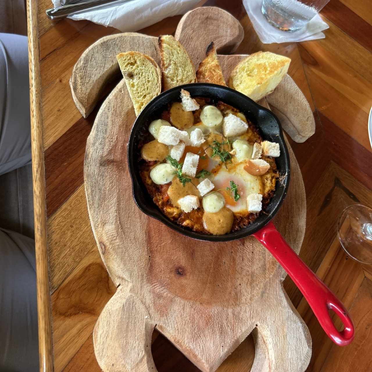 Menú Brunch - Shakshuka Canalero