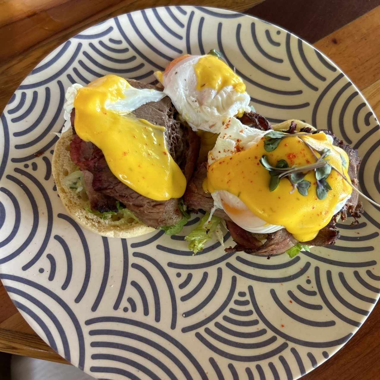 Menú Brunch - Huevos Benedictinos