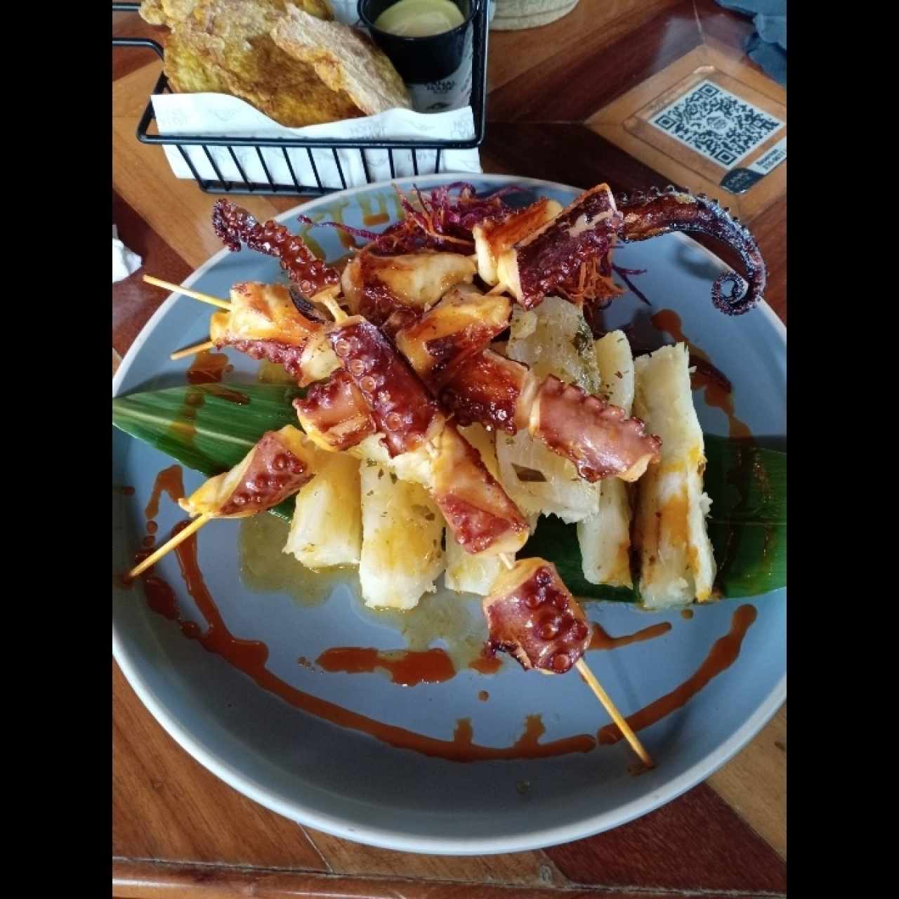 Pulpo al fuego