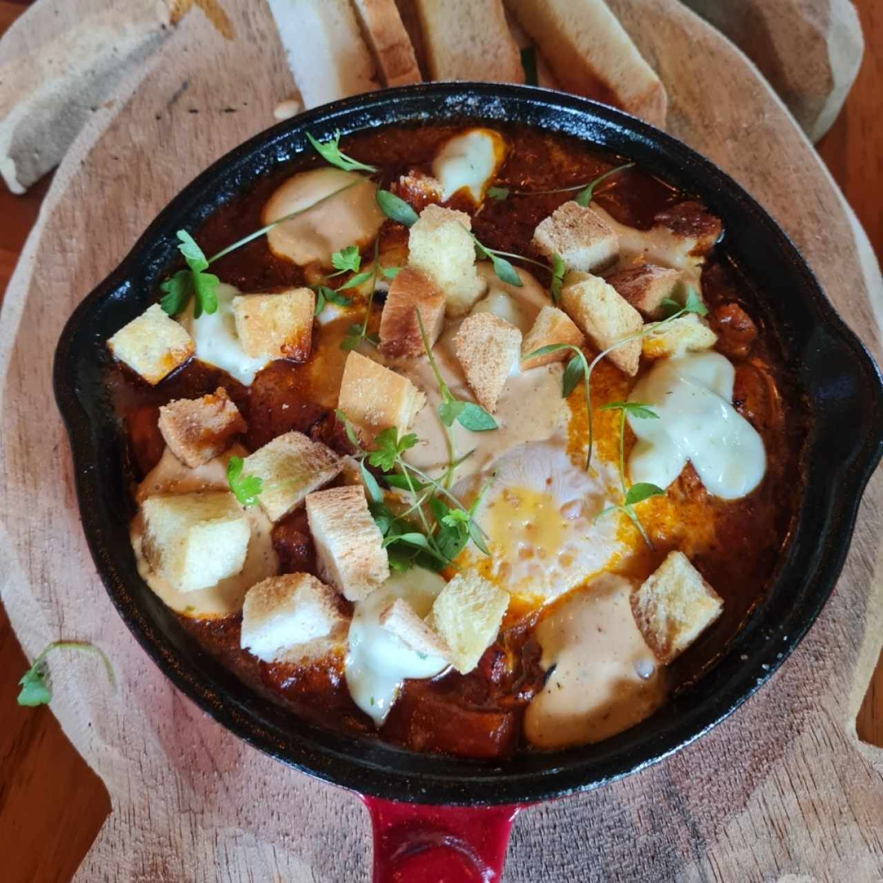 Menú Brunch - Shakshuka Canalero