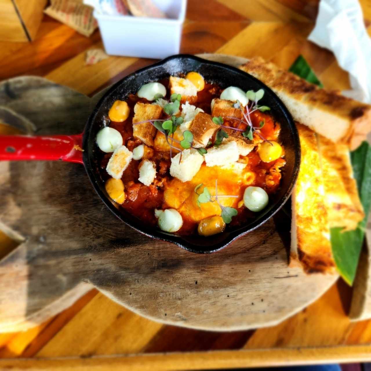 Menú Brunch - Shakshuka Canalero