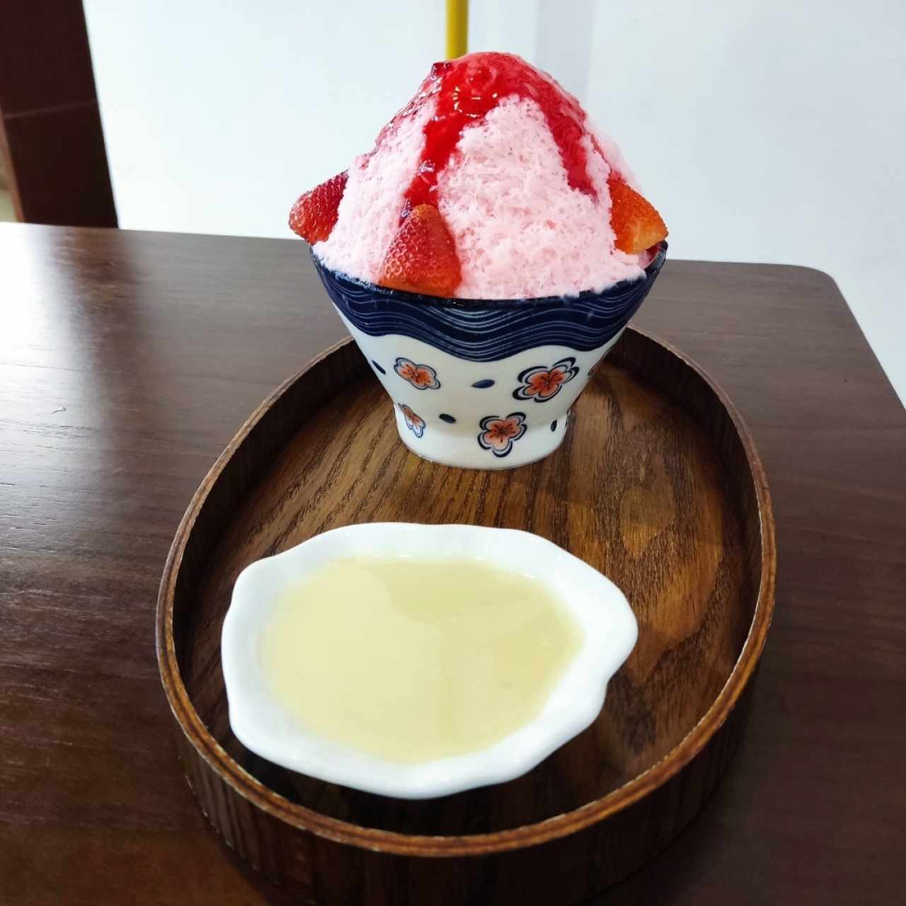 Bingsu de fresa