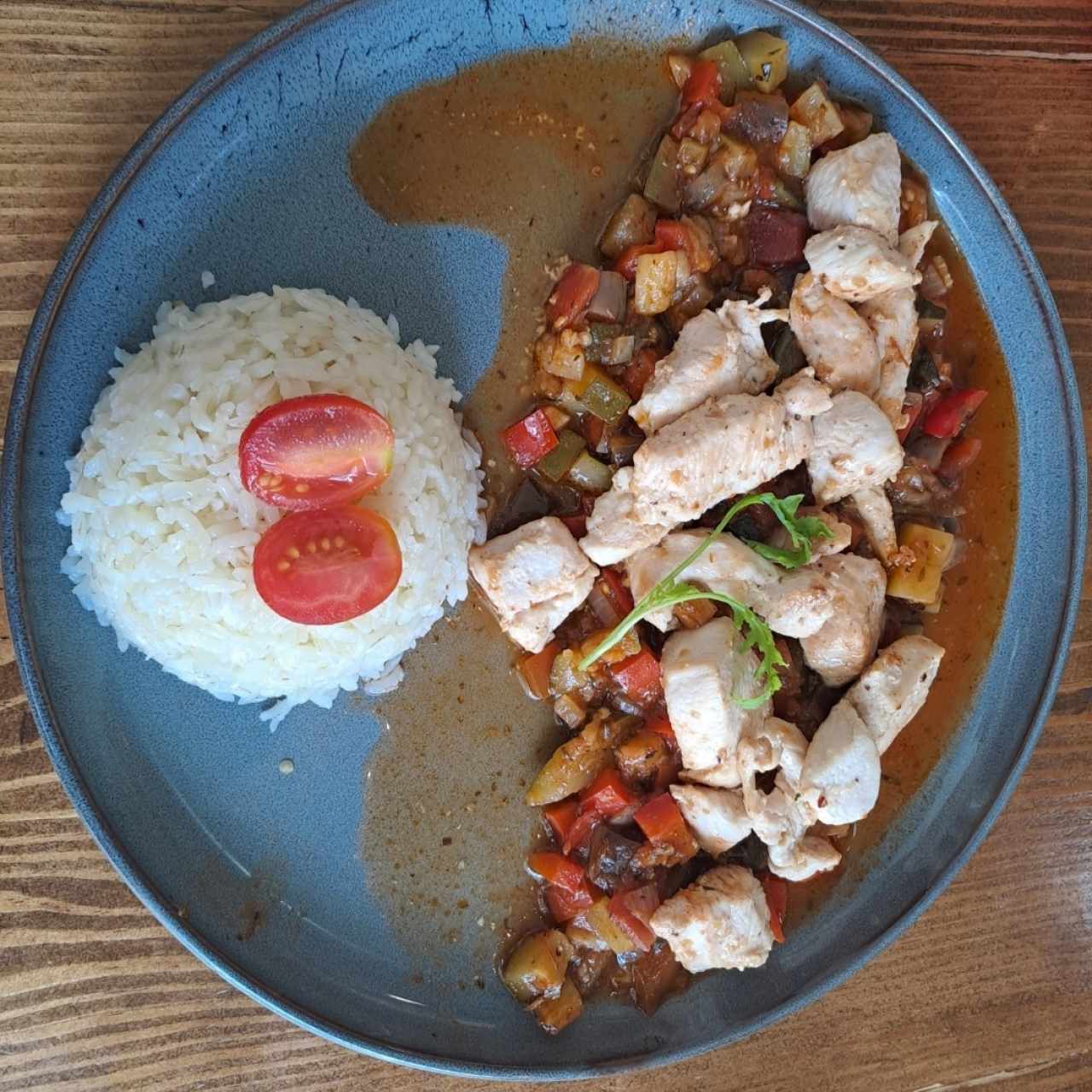 Ratatouille con pollo