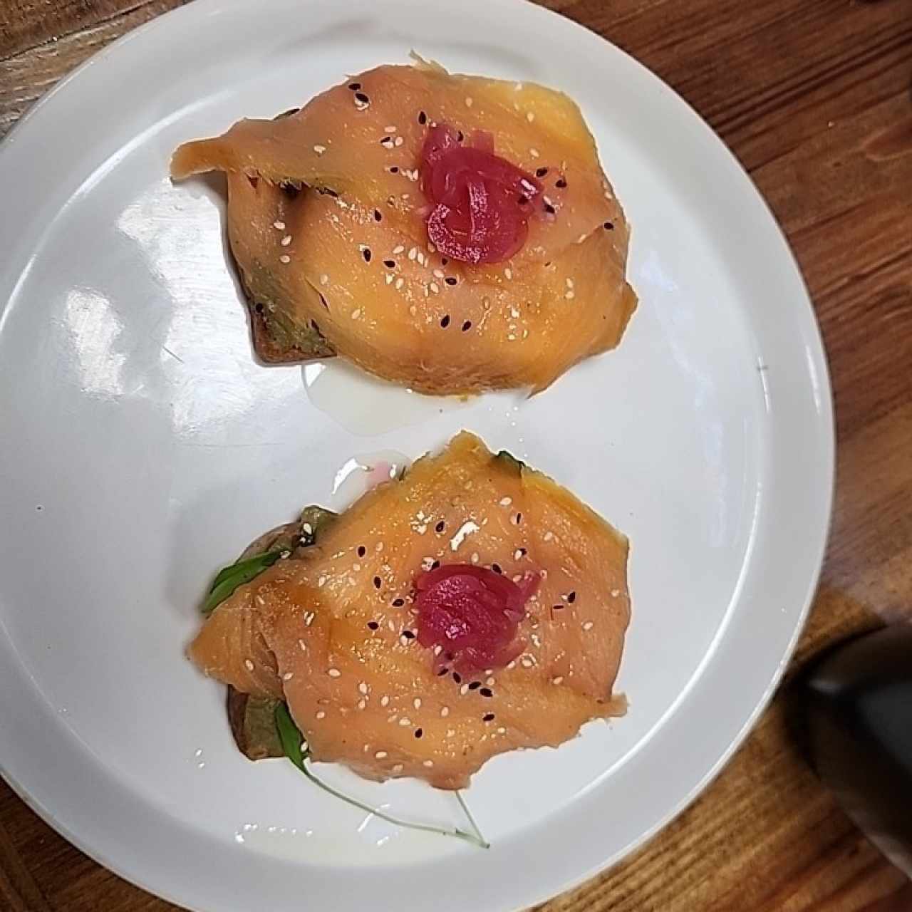 Desayuno - Tostadas de Salmón