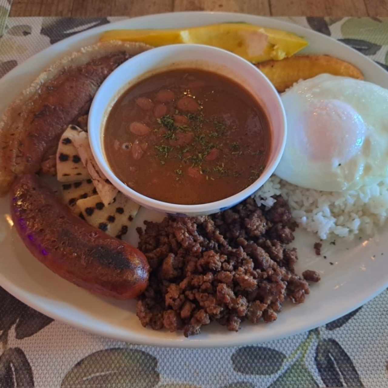 Bandeja Paisa delicioso!