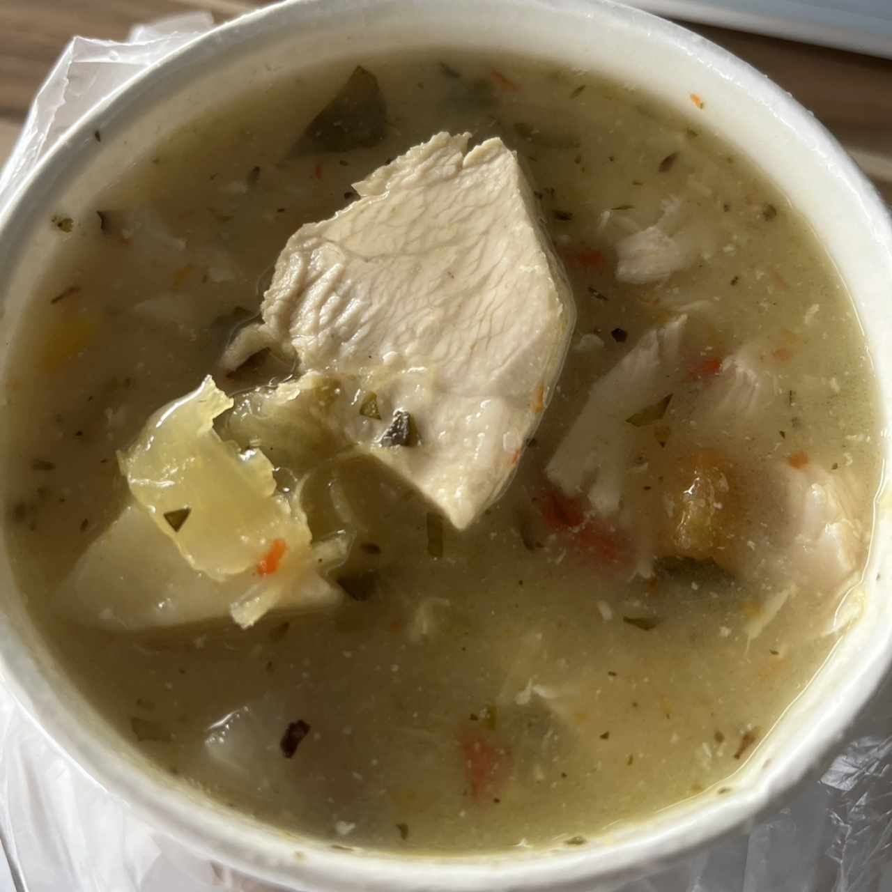 Sopa de pollo