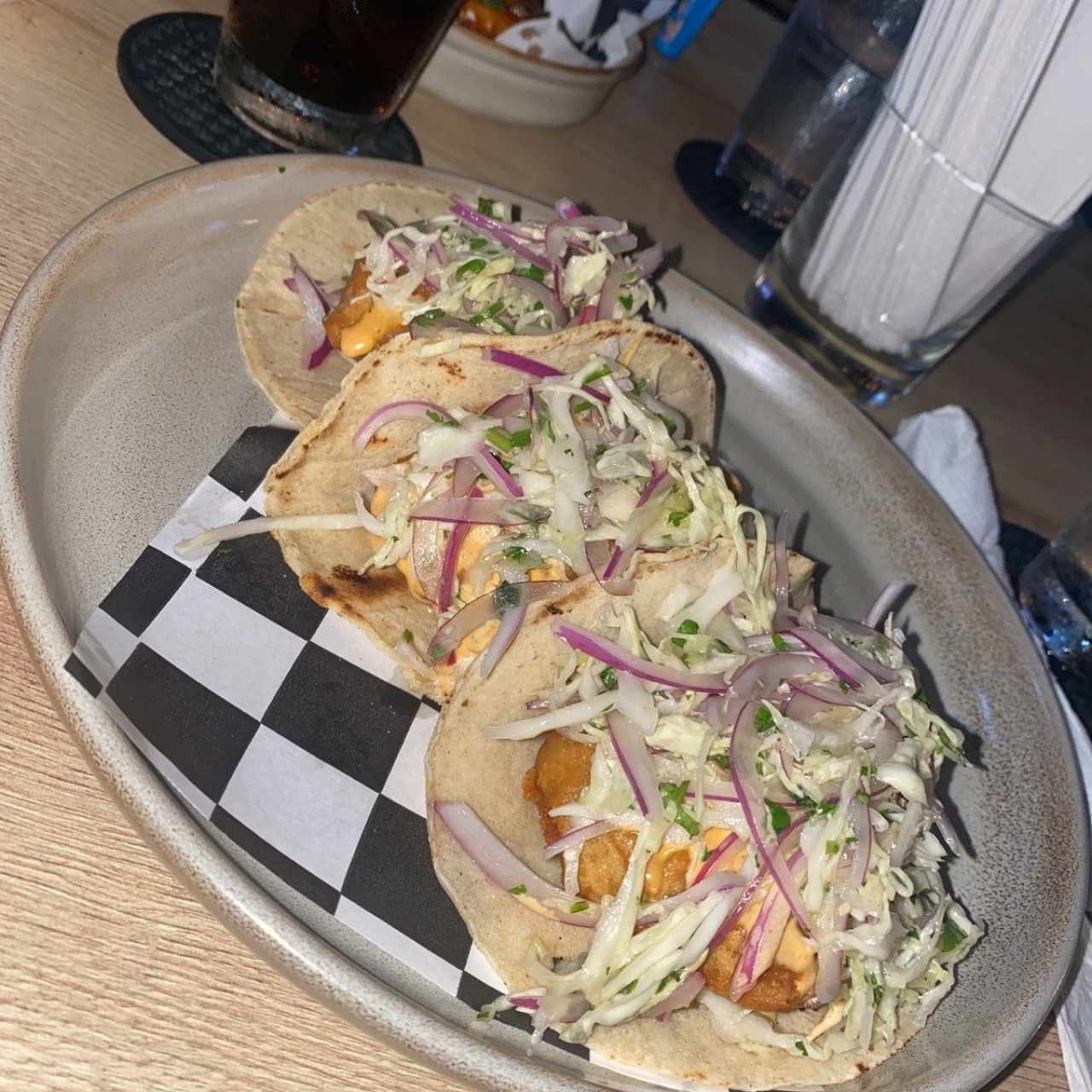 Fish tacos 