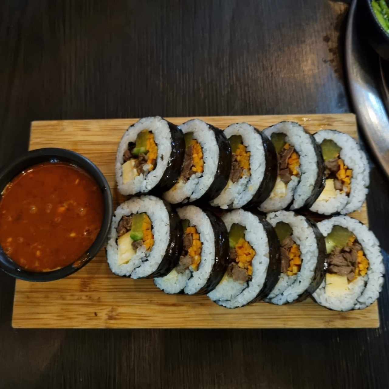 Plato Fuerte - Kimbap de Bulgogi