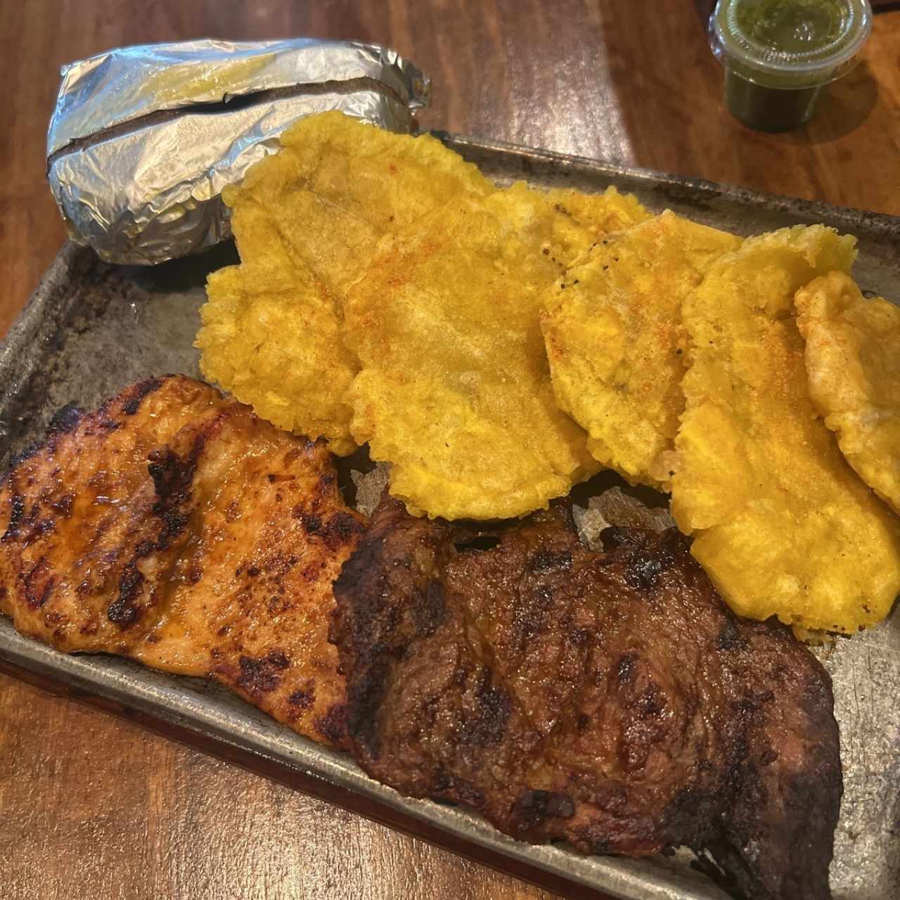 Combo carne y pollo