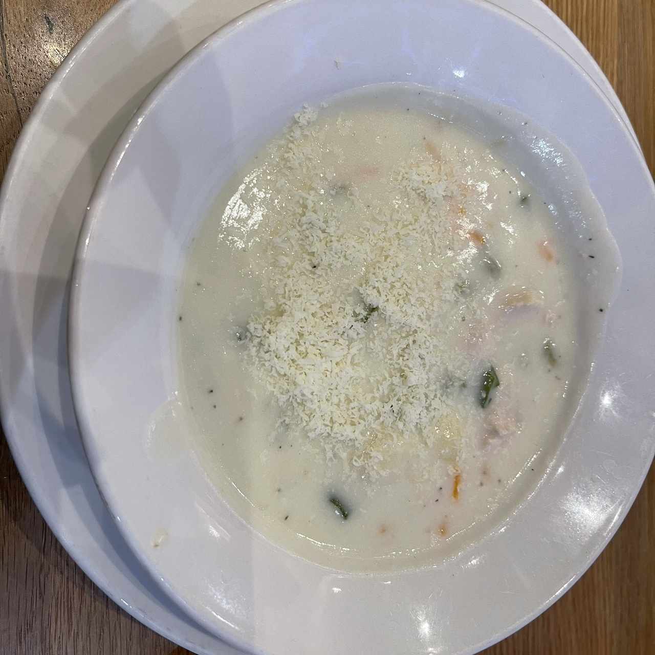 Crema de pollo 