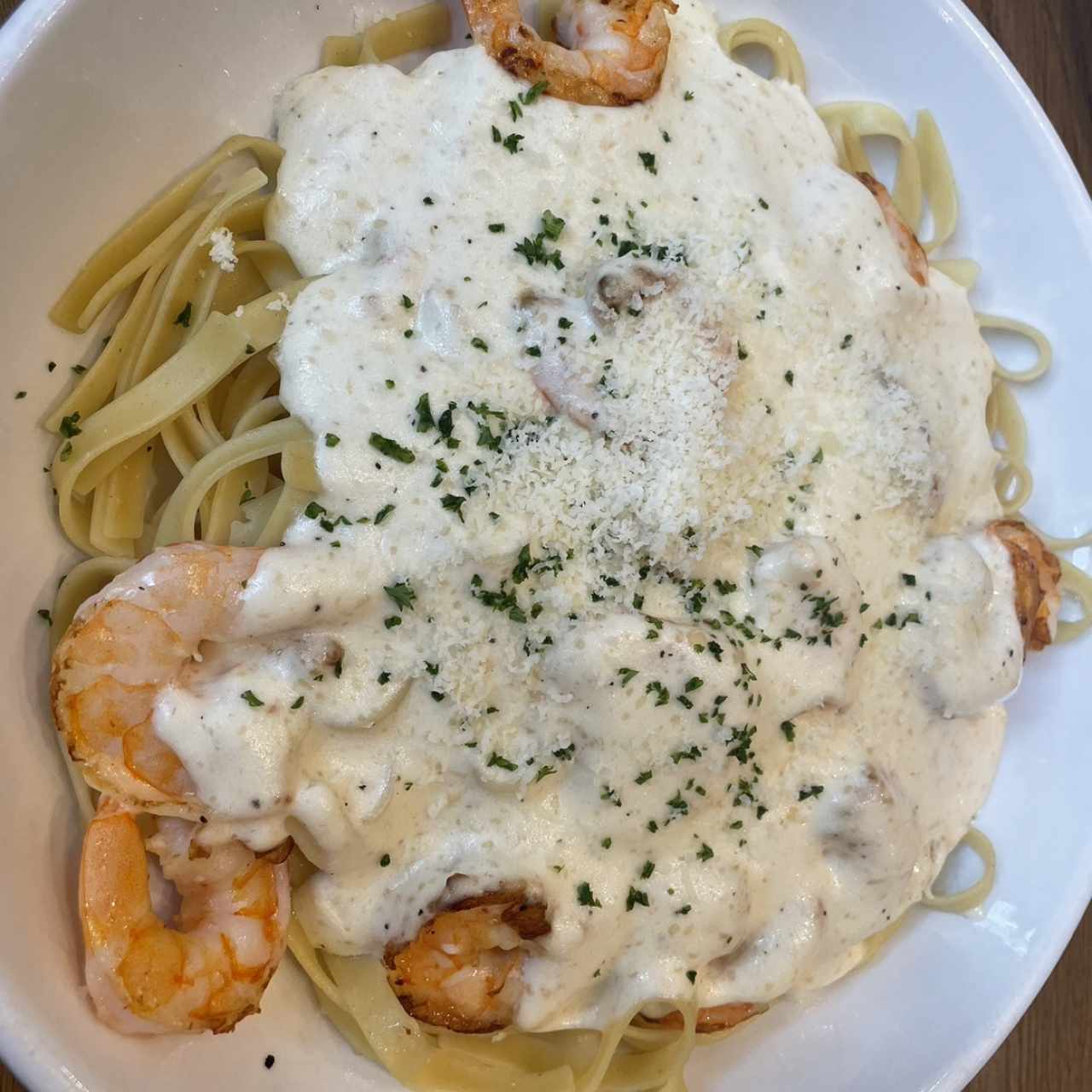 Amazing Alfredos - Shrimp Alfredo