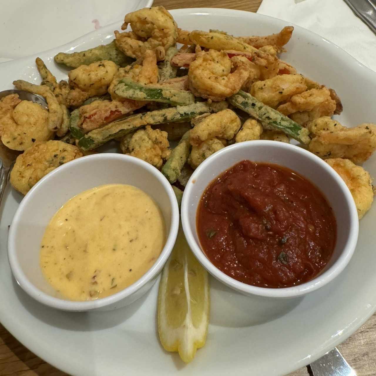 Appetizers - Shrimp Fritto Misto