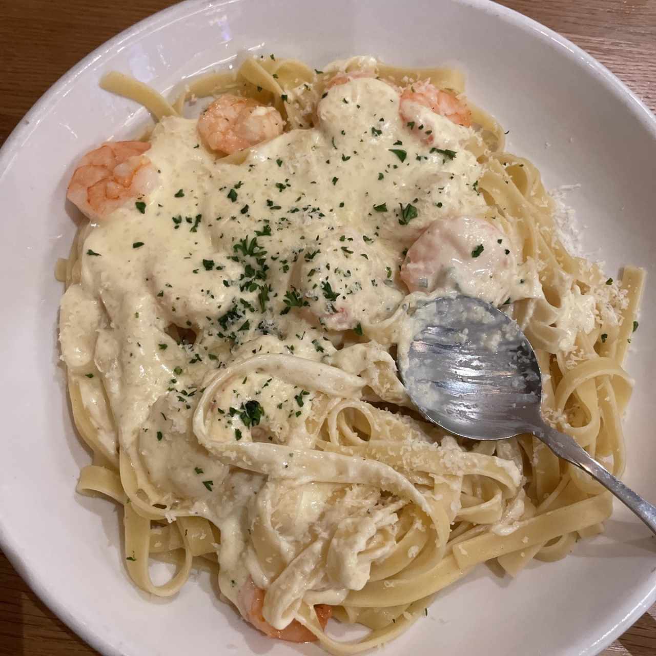 Amazing Alfredos - Shrimp Alfredo