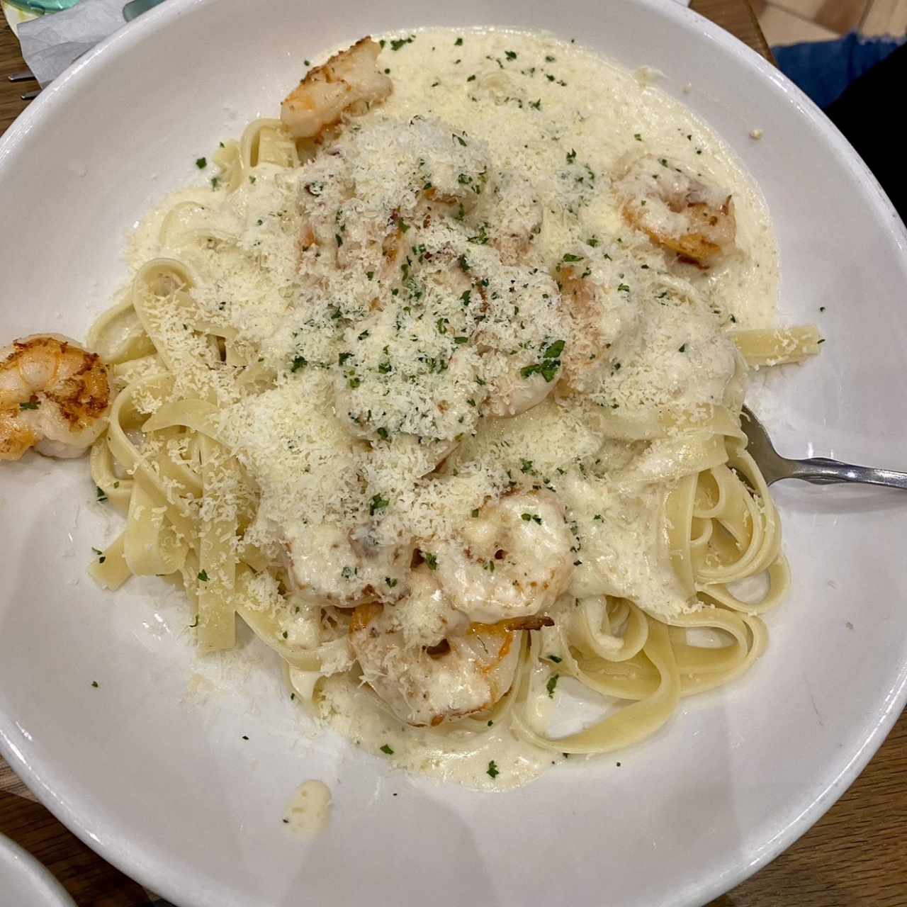 Amazing Alfredos - Shrimp Alfredo