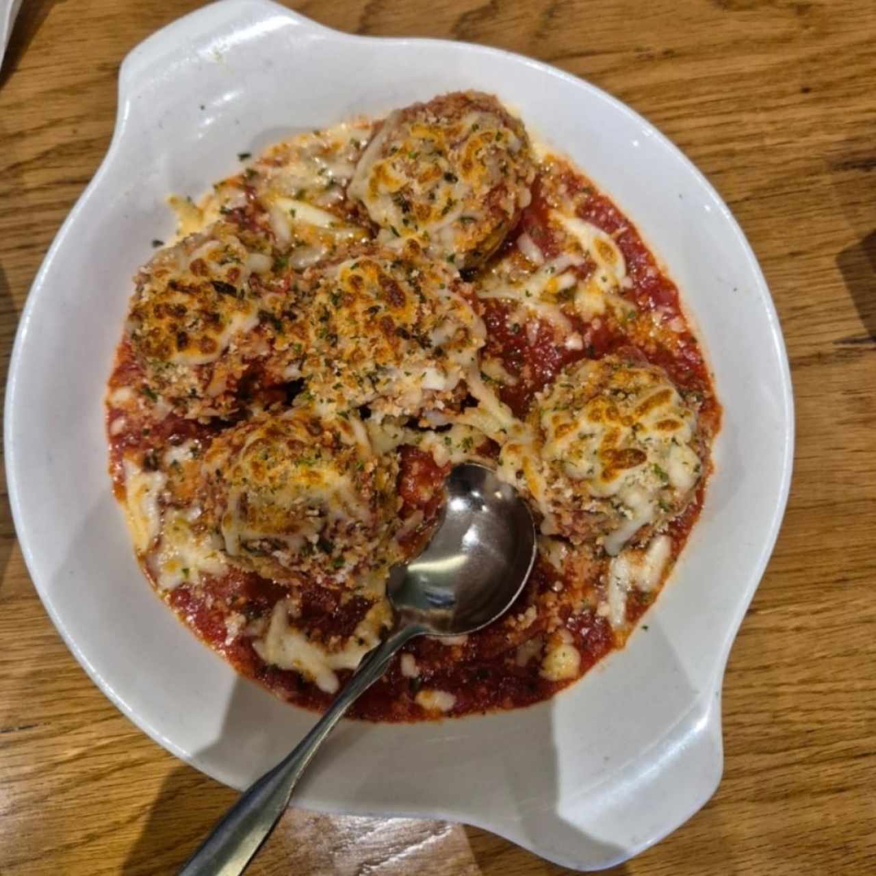 Appetizers - Meatballs Parmigiana