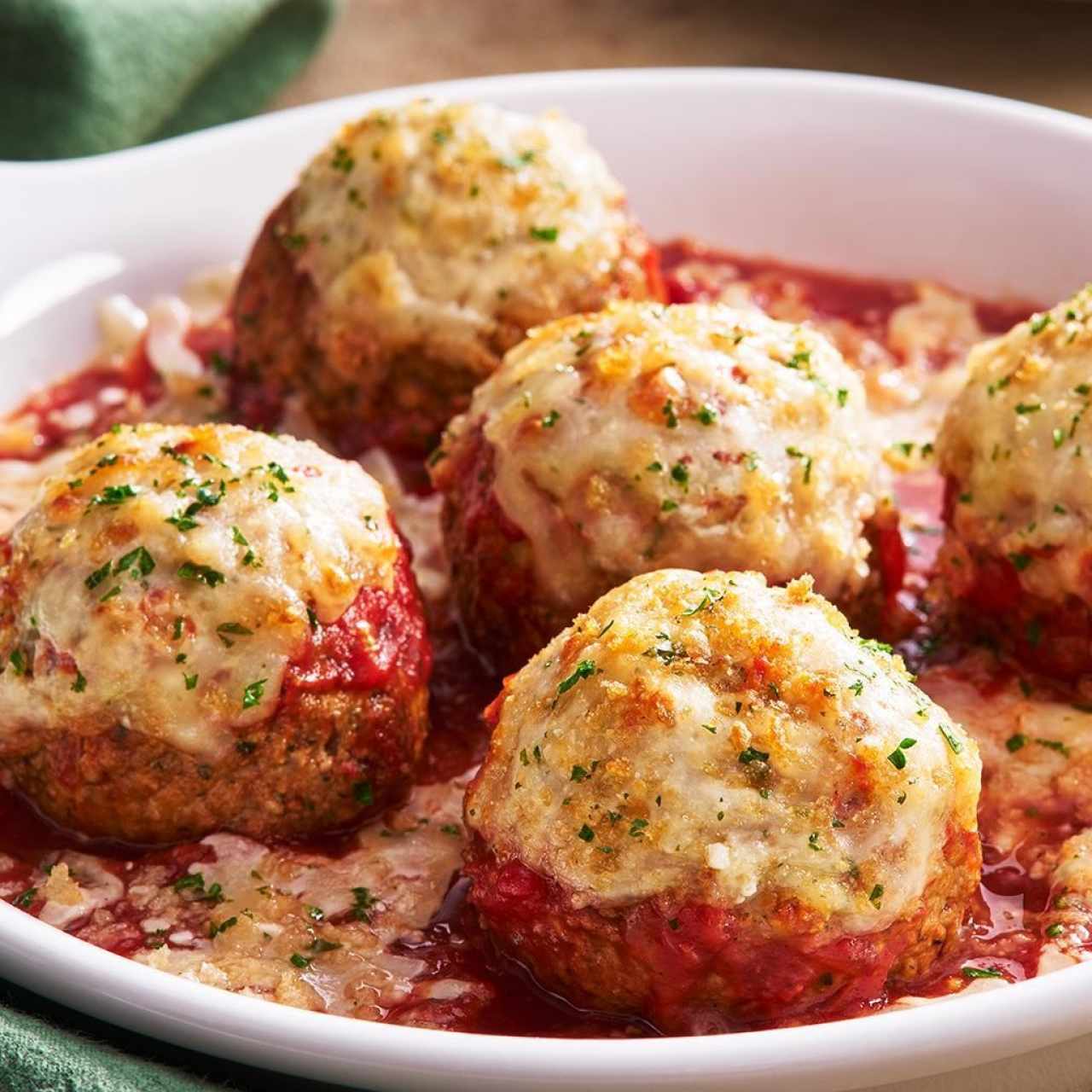 Meatballs Parmigiana