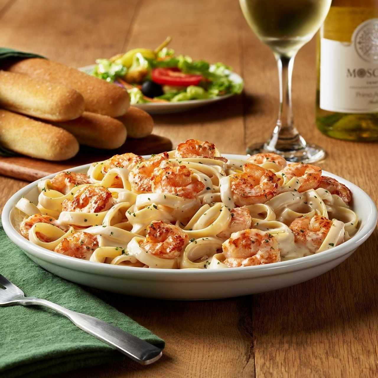 Shrimp Alfredo