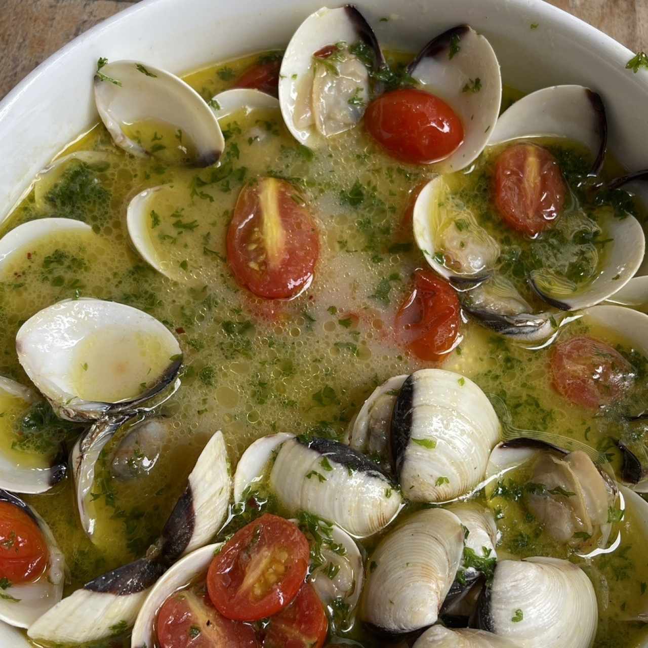 Entradas - Vongole alla Pescatora