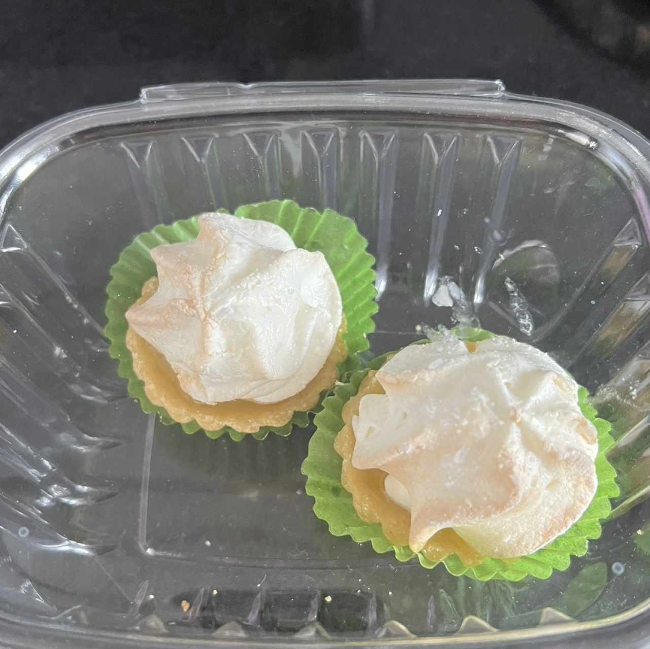 Mini pies de limon