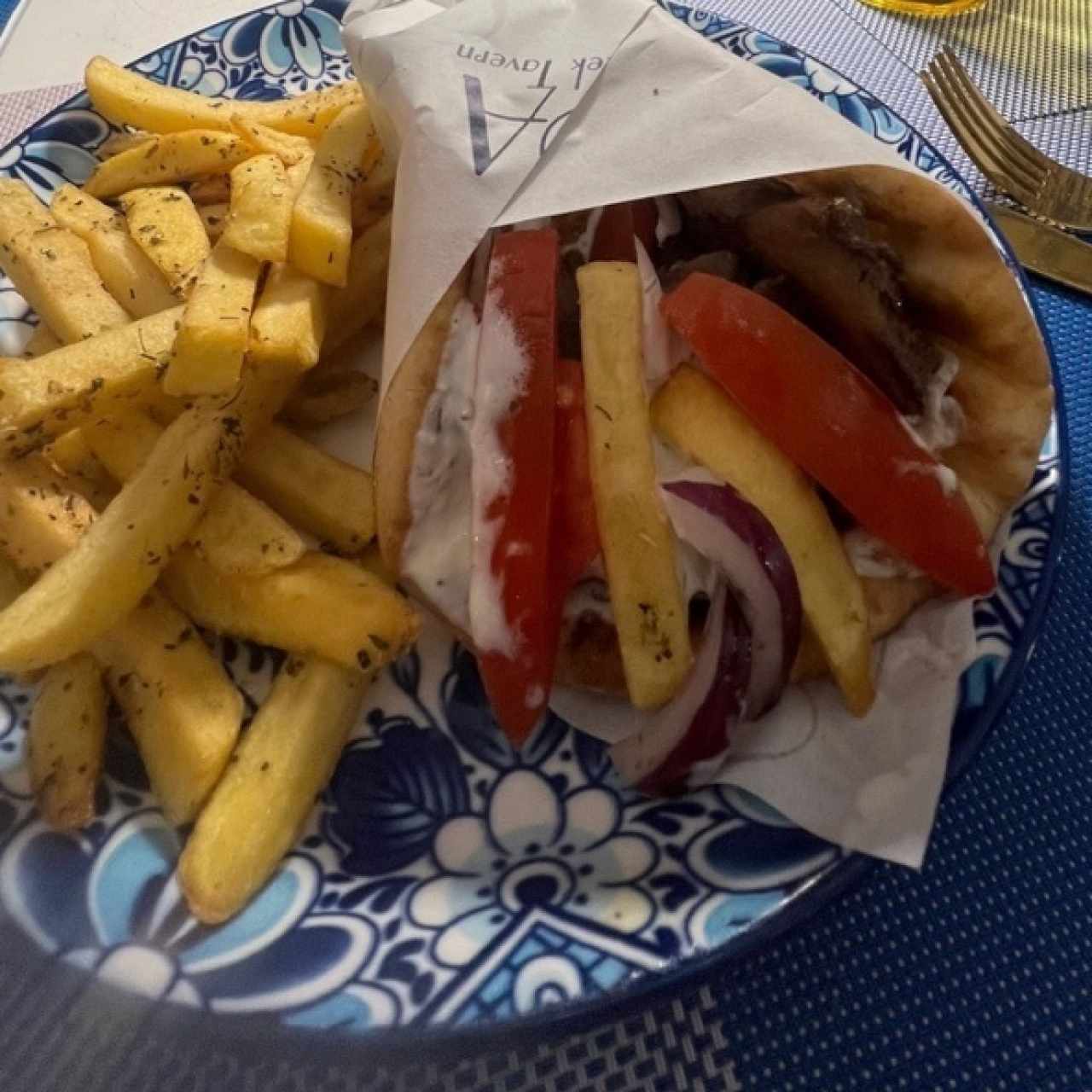 Gyro de pollo