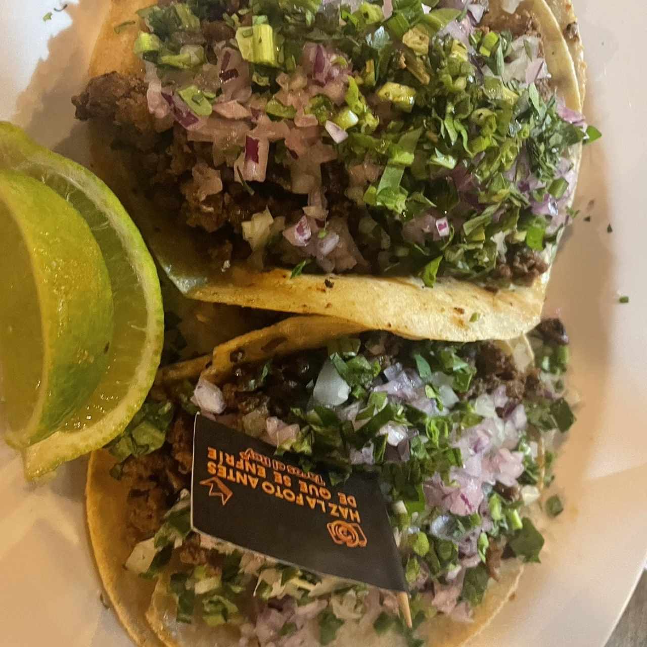 Tacos de Bistec