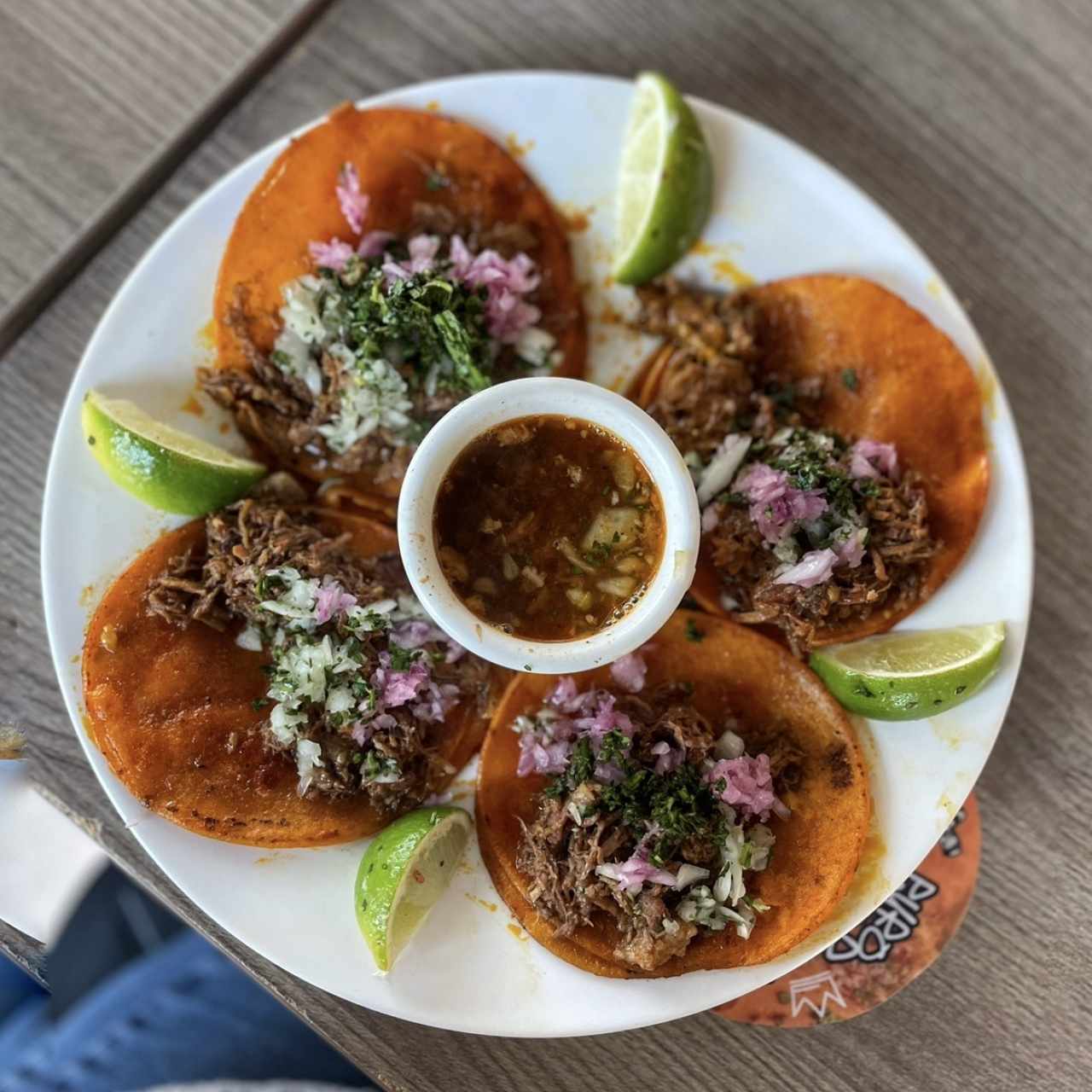 Orden de tacos de birria