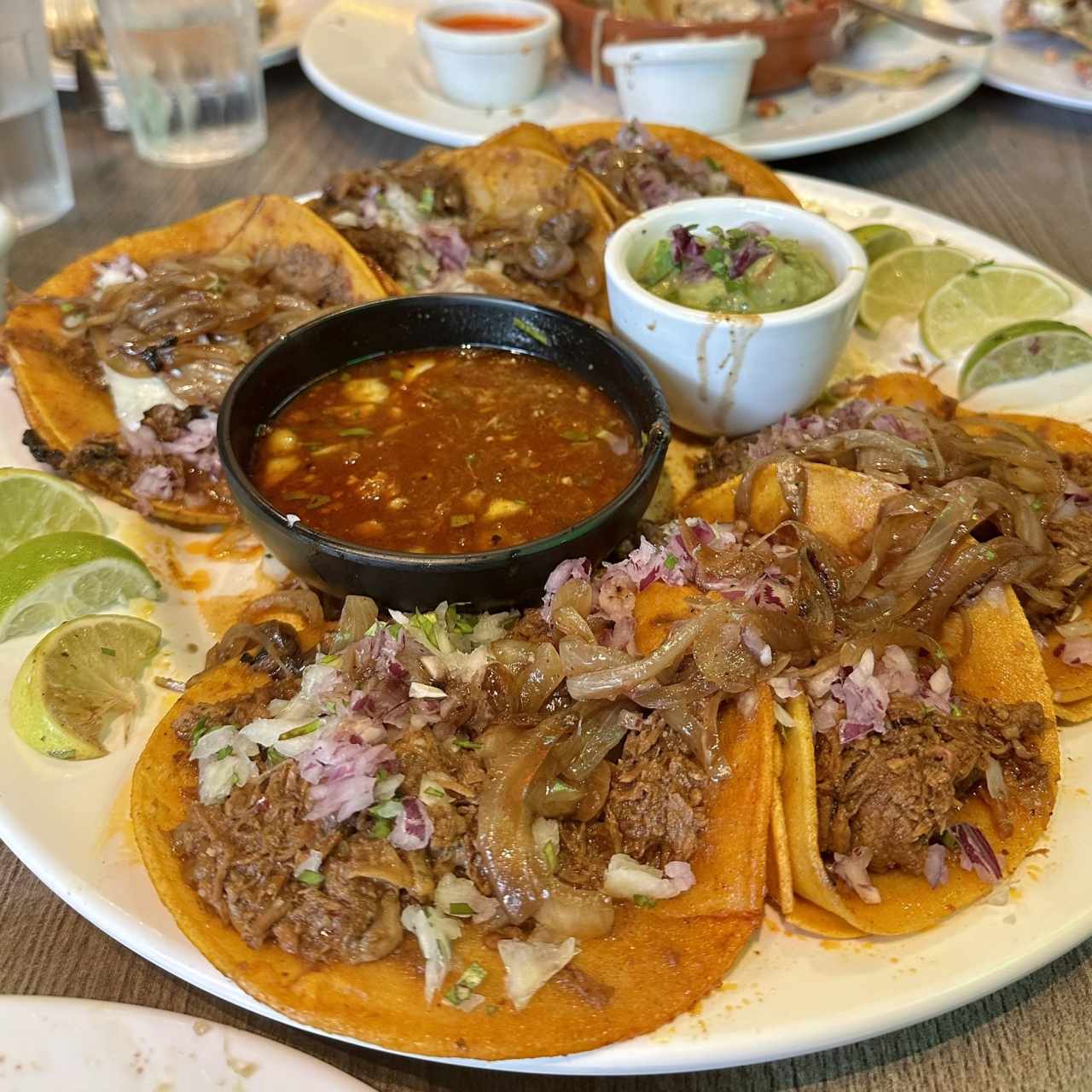 Orden de tacos al pastor